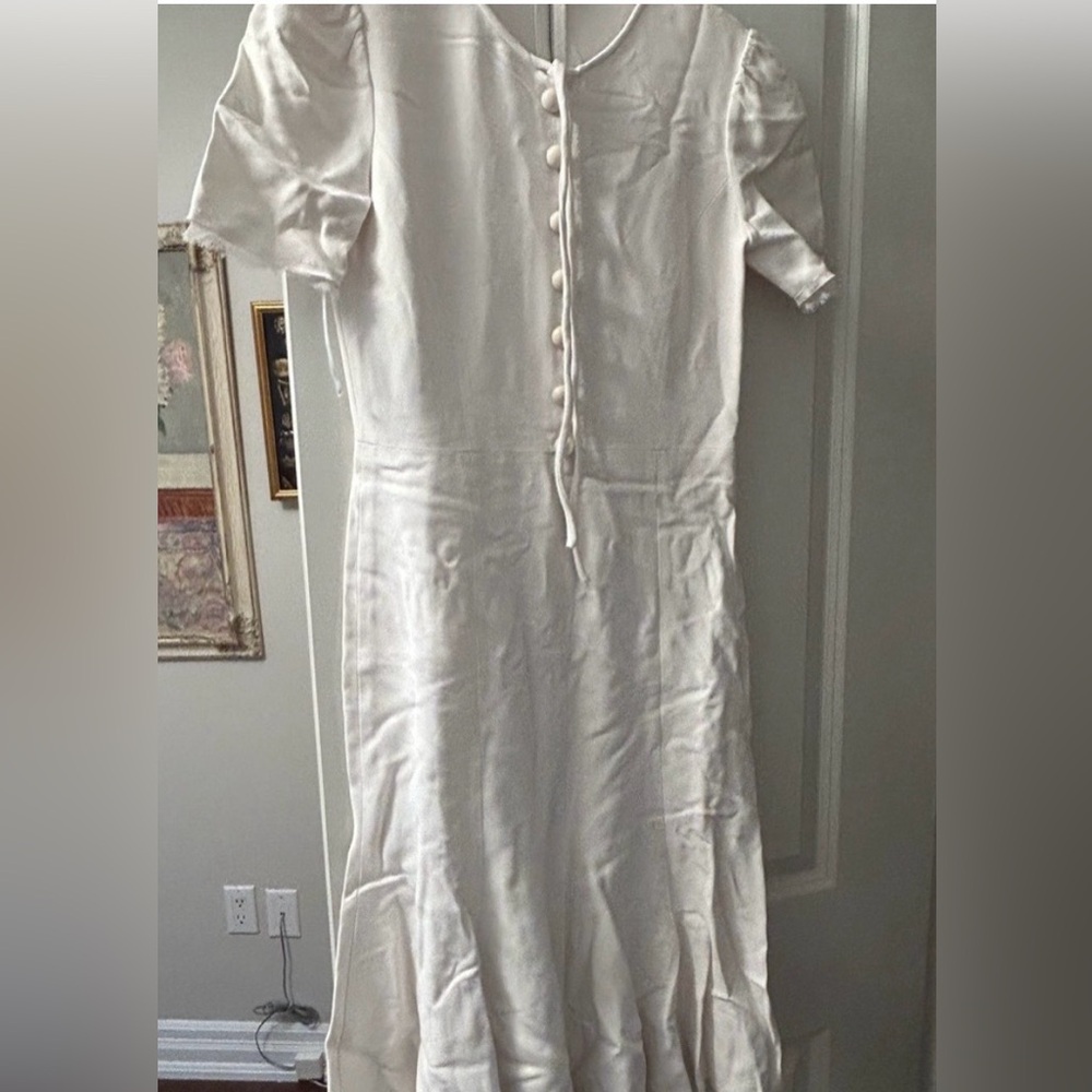 Dolce and Gabbana white dress worn once